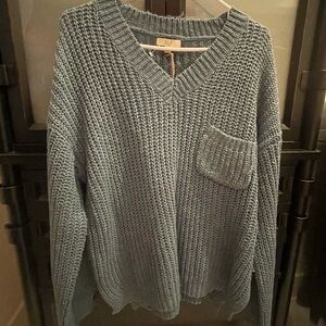 Easel Sweater in Blue